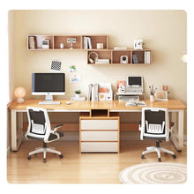 Load image into Gallery viewer, ชุดโต๊ะทำงานทรงยาว TB069