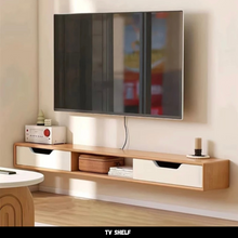 Load image into Gallery viewer, ชั้นวางทีวีติดผนัง TB0325