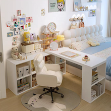 Load image into Gallery viewer, ชุดโต๊ะทำงานไม้ สไตล์ญีปุ่น TB064