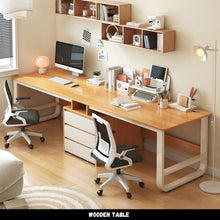 Load image into Gallery viewer, ชุดโต๊ะทำงานทรงยาว TB069