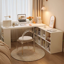 Load image into Gallery viewer, ชุดโต๊ะทำงานไม้ สไตล์ญีปุ่น TB064