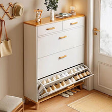 Load image into Gallery viewer, ตู้เก็บรองเท้า สไตล์ญีปุ่น MC080