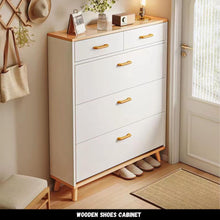 Load image into Gallery viewer, ตู้เก็บรองเท้า สไตล์ญีปุ่น MC080