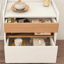 Load image into Gallery viewer, ตู้ข้างเตียงไม้ มินิมอล ( BC032 )