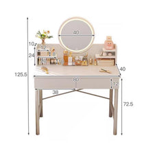Load image into Gallery viewer, โต๊ะเครื่องแป้ง มาพร้อมลิ้นชัก TB045