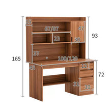 Load image into Gallery viewer, ชุดโต๊ะทำงานไม้ สไตล์ญีปุ่น
