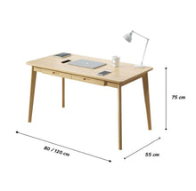 Load image into Gallery viewer, โต๊ะเขียนหนังสือไม้ TB050