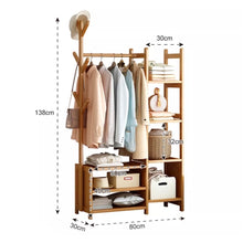 Load image into Gallery viewer, ชุดราวไม้แขวน สไตล์ญี่ปุ่น RC002