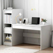 Load image into Gallery viewer, ชุดโต๊ะทำงาน มาพร้อมชั้นวาง TB0107