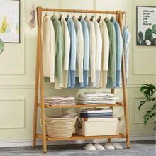 Load image into Gallery viewer, ราวไม้แขวนผ้า RC001
