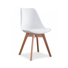 Load image into Gallery viewer, เก้าอี้ขาไม้ มินิมอล CH034