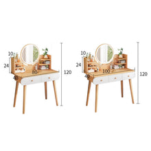 Load image into Gallery viewer, โต๊ะเครื่องแป้ง สไตล์ญีปุ่น TB0106