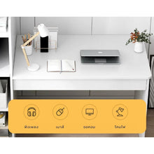 Load image into Gallery viewer, ชุดโต๊ะทำงาน มาพร้อมชั้นวาง TB0107