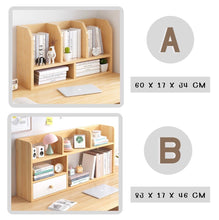 Load image into Gallery viewer, ชั้นไม้วางหนังสือ มินิมอล TR001