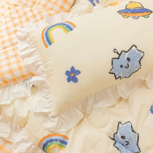 Load image into Gallery viewer, ชุดเครื่องนอน ลายไดโนเสาร์ 🦖สไตล์ญี่ปุ่น มินิมอล