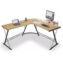 Load image into Gallery viewer, ชุดโต๊ะทำงาน เข้ามุมรูปตัว L TB003