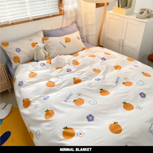 Load image into Gallery viewer, ชุดเครื่องนอน มินิมอล ลายส้ม 🍊