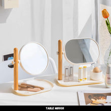 Load image into Gallery viewer, กระจกตั้งโต๊ะ สไตล์ญี่ปุ่น DC020