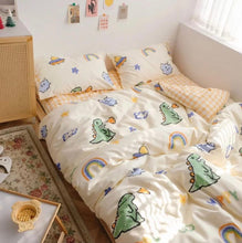 Load image into Gallery viewer, ชุดเครื่องนอน ลายไดโนเสาร์ 🦖สไตล์ญี่ปุ่น มินิมอล