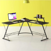 Load image into Gallery viewer, ชุดโต๊ะทำงาน เข้ามุมรูปตัว L TB003