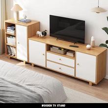 Load image into Gallery viewer, ตู้ไม้วางทีวี LT007