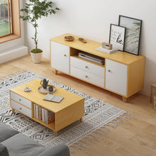 Load image into Gallery viewer, ตู้ไม้วางทีวี LT007