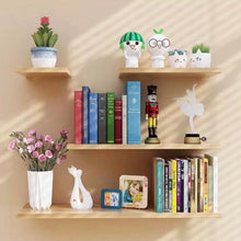 Load image into Gallery viewer, ชั้นไม้ ติดผนัง SR034