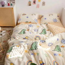 Load image into Gallery viewer, ชุดเครื่องนอน ลายไดโนเสาร์ 🦖สไตล์ญี่ปุ่น มินิมอล