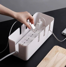 Load image into Gallery viewer, กล่องเก็บสายไฟ ฝาไม้ DC012