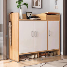 Load image into Gallery viewer, ตู้วางรองเท้า มินิอล สไตล์ญี่ปุ่น MC012