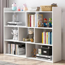 Load image into Gallery viewer, ชั้นไม้วางหนังสือ มินิมอล MC049