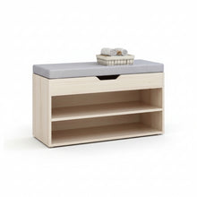 Load image into Gallery viewer, ชั้นวางรองเท้าไม้ MC0100