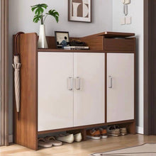 Load image into Gallery viewer, ตู้วางรองเท้า มินิอล สไตล์ญี่ปุ่น MC012