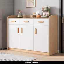 Load image into Gallery viewer, ตู้ไม้เก็บของ สไตล์ญี่ปุ่น MC089