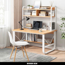 Load image into Gallery viewer, โต๊ะเขียนหนังสือ สไตล์ญี่ปุ่น TB008