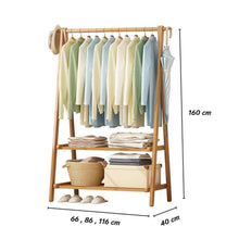 Load image into Gallery viewer, ราวไม้แขวนผ้า RC001