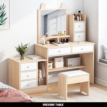 Load image into Gallery viewer, โต๊ะเครื่อแป้ง ครบชุด DS002