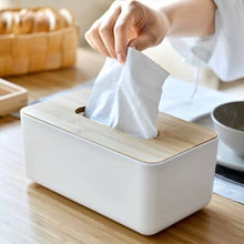 Load image into Gallery viewer, Wooden Tissue box cover