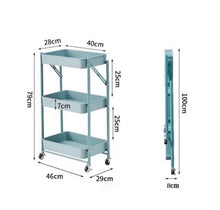 Load image into Gallery viewer, ชั้นวางของ พับเก็บได้ MC053