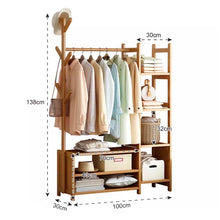 Load image into Gallery viewer, ชุดราวไม้แขวน สไตล์ญี่ปุ่น RC002