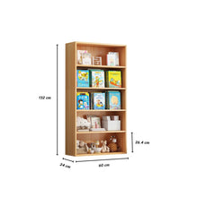 Load image into Gallery viewer, ตู้ชั้นไม้วางหนังสือ 5 ชั้น MC022