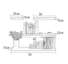 Load image into Gallery viewer, ชั้นไม้ ติดผนัง SR034