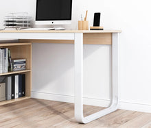 Load image into Gallery viewer, ชุดโต๊ะทำงานไม้ TB059