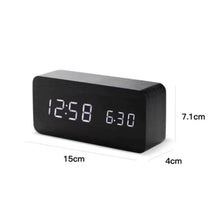 Load image into Gallery viewer, นาฬิกาดิจิตอลไม้ LM054