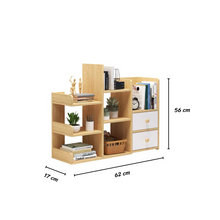 Load image into Gallery viewer, ชั้นไม้วางบนโต๊ะ TR003