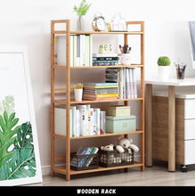 Load image into Gallery viewer, ชั้นไม้ไผ่แท้ สไตล์ญี่ปุ่น MC044