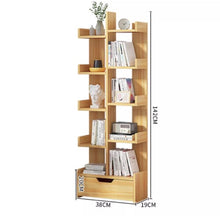 Load image into Gallery viewer, ชั้นไม้วางหนังสือ ทรงต้นไม้ MC032