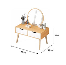Load image into Gallery viewer, โต๊ะแป้งนั่งพื้น สไตล์ญี่ปุ่น TB0136
