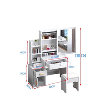 Load image into Gallery viewer, โต๊ะเครื่องแป้ง ครบชุด DS01