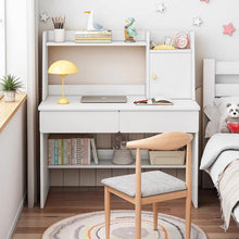 Load image into Gallery viewer, โต๊ะไม้เขียนหนังสือ TB037